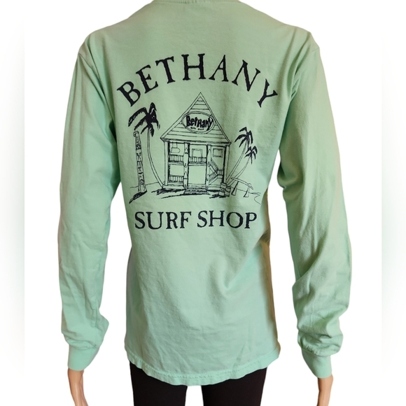Comfort Colors Bethany Surf Shop Tee - Picture 2 of 5